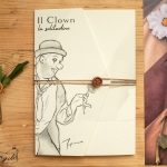 "Il Clown | La Solitudine" : Folder con Cartoline Artistiche + Audioracconto