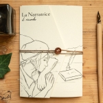 "La Narratrice | Il Ricordo" : Folder con Cartoline Artistiche + Audioracconto